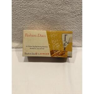 SINGER 21976 Fashion 12 Discs Deluxe Zig Zag Sewing Machines Models 620 625 628